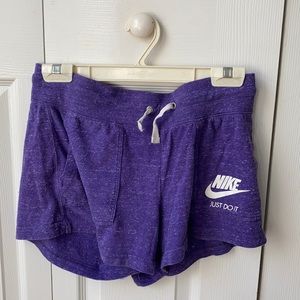 Purple Nike Shorts
